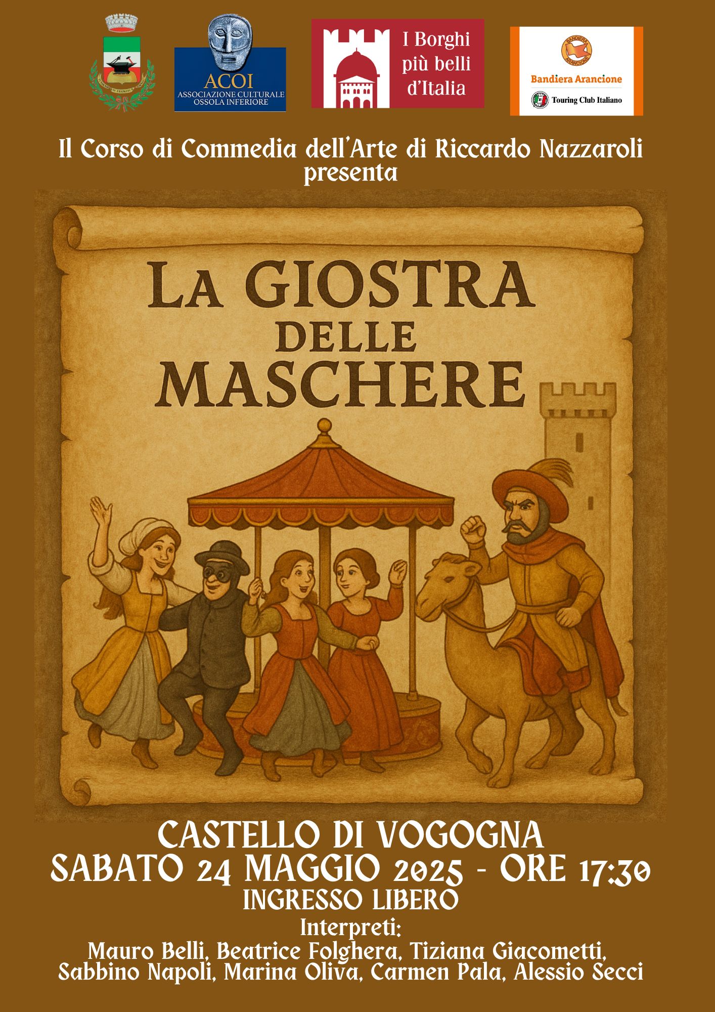 Giostra delle Maschere Locandina